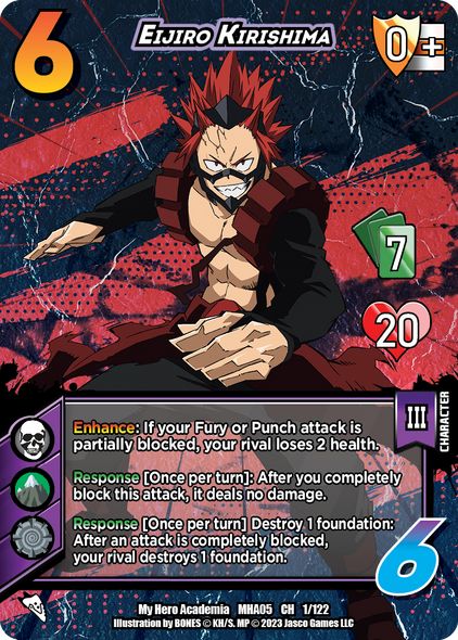 MHA-05 001/122 - Eijiro Kirishima