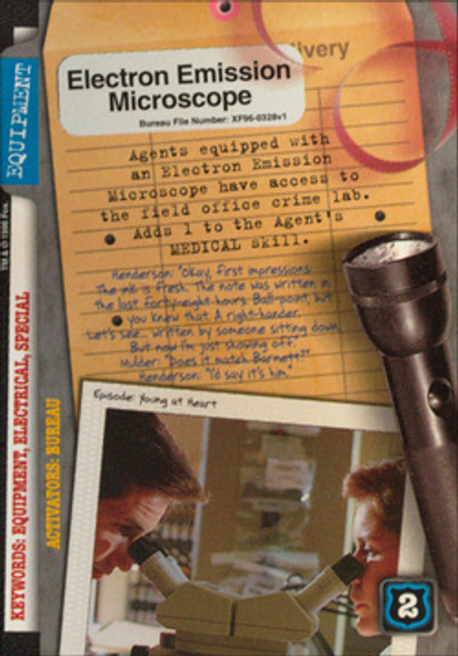 XF96-0328v1 Electron Emission Microscope (Equipment)