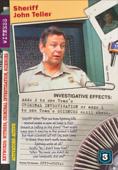 XF97-0505x1 Sheriff John Teller (Witness)