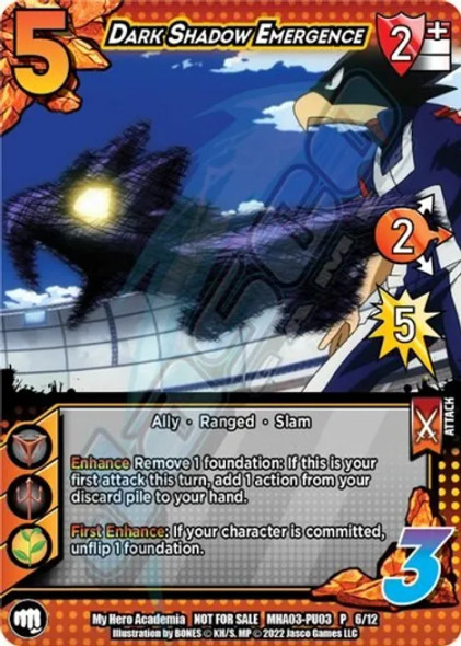 MHA03-PU03 6/12 Dark Shadow Emergence (foil)