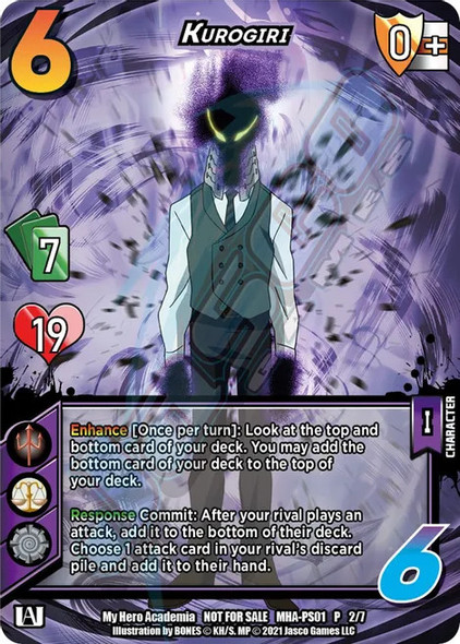 MHA-PS01 2/7 - Kurogiri (foil)