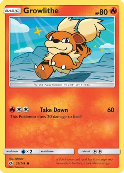 SM Growlithe 21/149