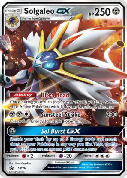 SM16 Promo Solgaleo GX - Foil