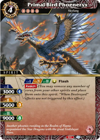 BSS02-018 Primal Bird Phoeneryx