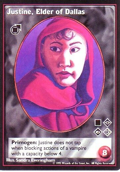 Justine, Elder of Dallas(vtes)