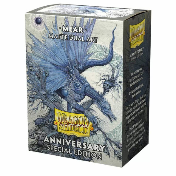 Sleeves - Dragon Shield - Box 100 - MATTE Dual Art - Anniversary Edition - Mear