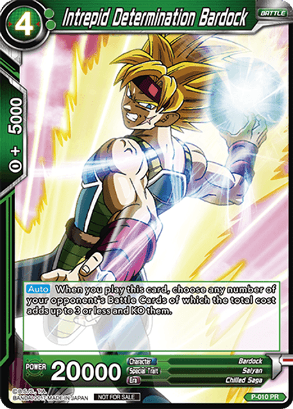 P-010 Intrepid Determination Bardock