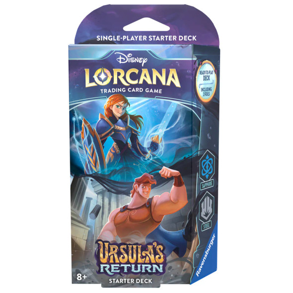 Set 4 Lorcana - Ursula's Return (Sapphire/Steel) Starter Deck