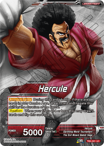 TB2-001 Hercule / Bundle of Confidence Hercule