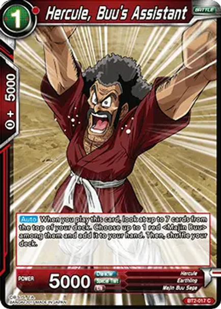 BT2-017 Hercule, Buu's Assistant