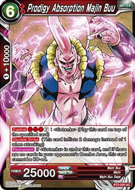 BT2-026 Prodigy Absorption Majin Buu