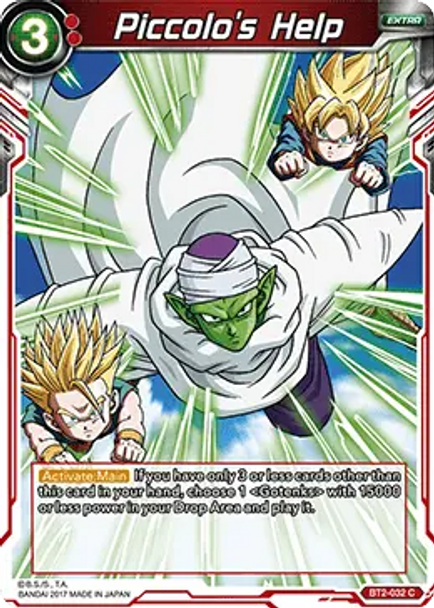 BT2-032 Piccolo's Help