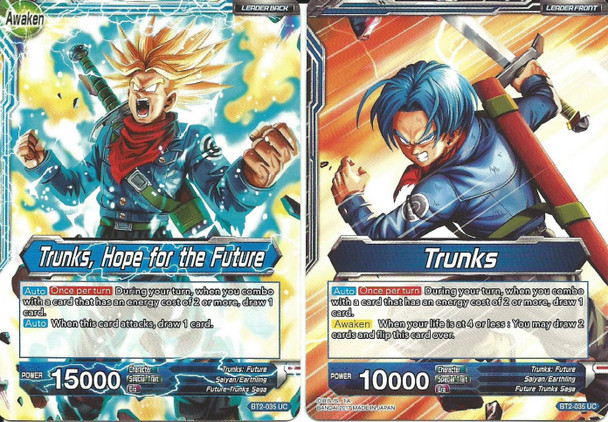 BT2-035 Trunks/Trunks, Hope for the Future