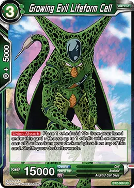 BT2-086 Growing Evil Lifeform Cell