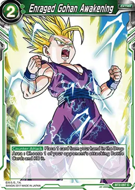 BT2-097 Enraged Gohan Awakening