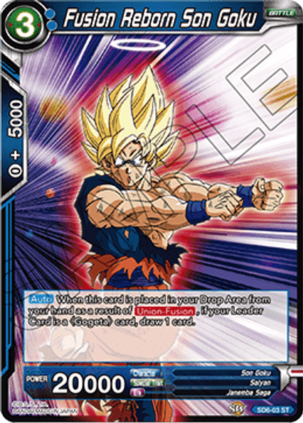 SD6-03 Fusion Reborn Son Goku