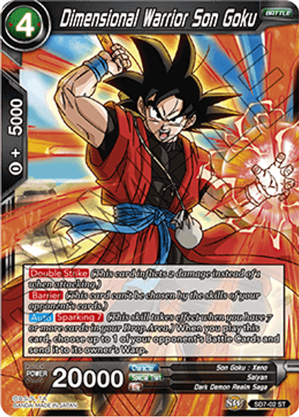 SD7-02 Dimensional Warrior Son Goku