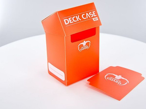 Ultimate Guard Deck Case 80+ Standard Size Orange Deck Box