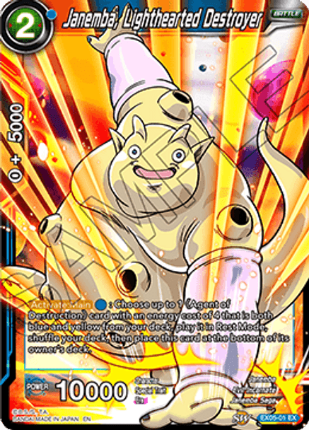 EX05-01 Janemba, Lighthearted Destroyer