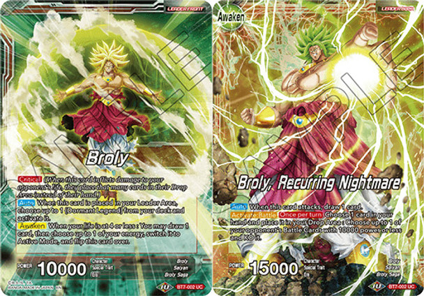 BT7-002 Broly / Broly, Recurring Nightmare