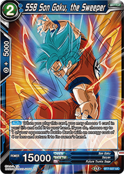 BT7-027 SSB Son Goku, the Sweeper