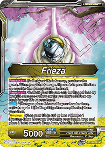 BT12-086 [UC] Frieza / Frieza Resurrected