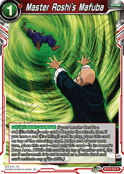 BT12-024 [R] Master Roshi's Mafuba - Foil