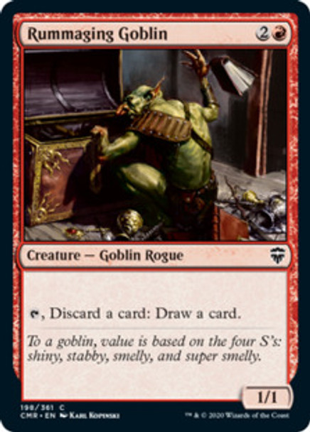 MTG_CL Rummaging Goblin - foil (198)
