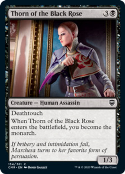 MTG_CL Thorn of the Black Rose (154)