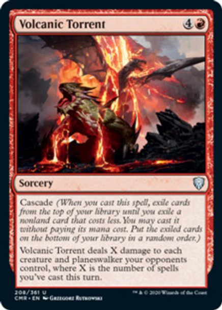 MTG_CL Volcanic Torrent (208)