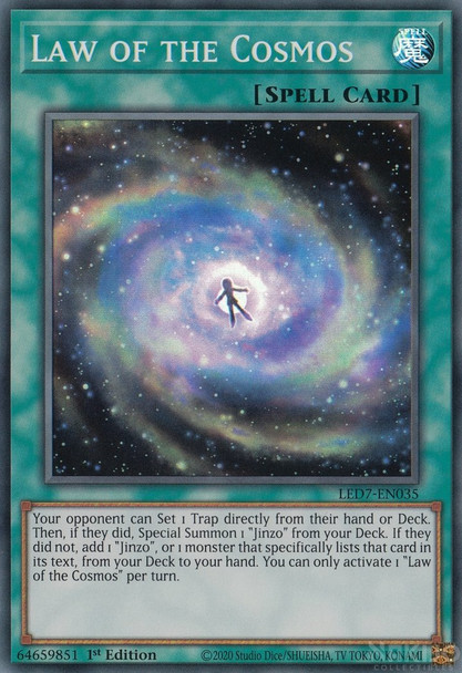 Law of the Cosmos LED7-EN035  (Super Rare)