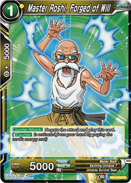 TB1-076 Master Roshi, Forged of Will