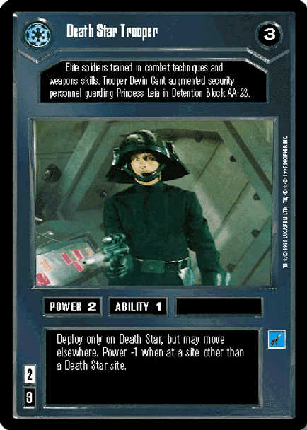 Death Star Trooper [C2] - PR1 - White Border