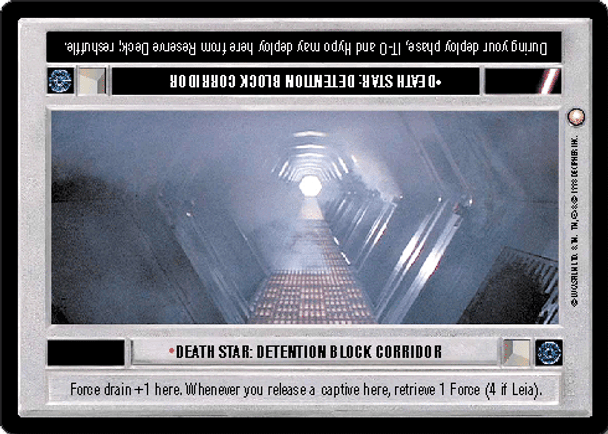 Death Star: Detention Block Corridor [C1] - PR1 - White Border
