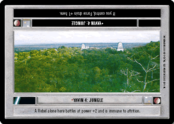 Yavin 4: Jungle [U2] ds - PR1 - White Border
