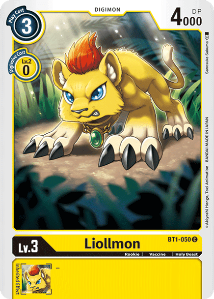 BT1-050 Liollmon  ( Common)