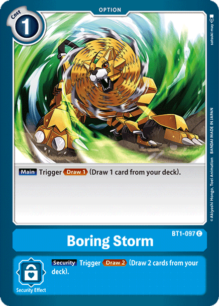 BT1-097 Boring Storm  ( Common)