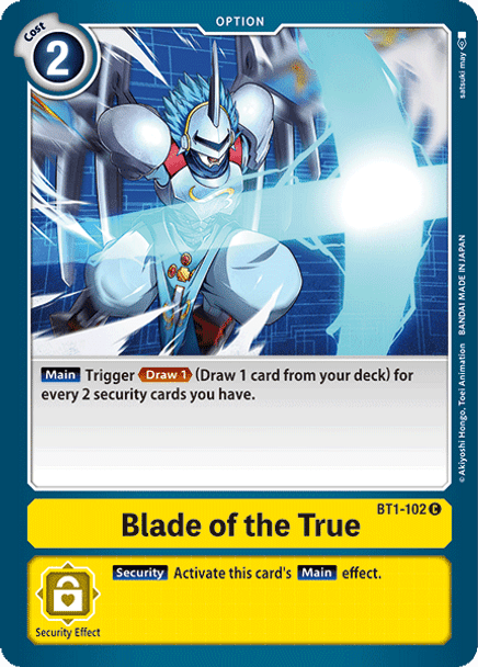 BT1-102 Blade of the True  ( Common)