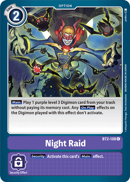 BT2-108 Night Raid  ( Common)