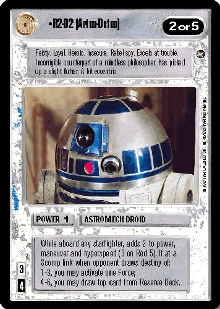 R2-D2 (Artoo-Detoo) [R2] - Foil - ANH