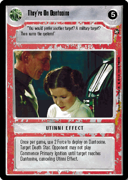 They're On Dantooine [R1] - White Border - ANH