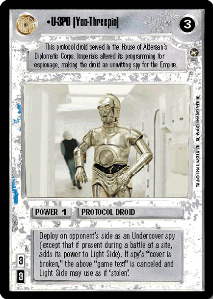 U-3PO (Yoo-Threepio) [R1] - Foil - ANH