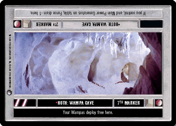 Hoth: Wampa Cave (7th Marker) R2 [HOT] - Foil