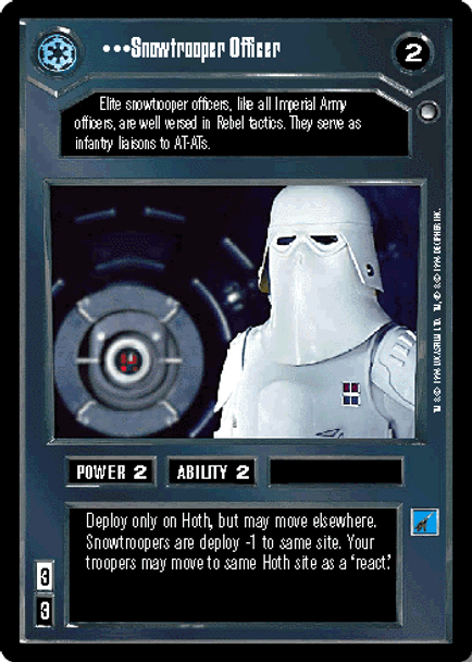 Snowtrooper Officer C1 [HOT]