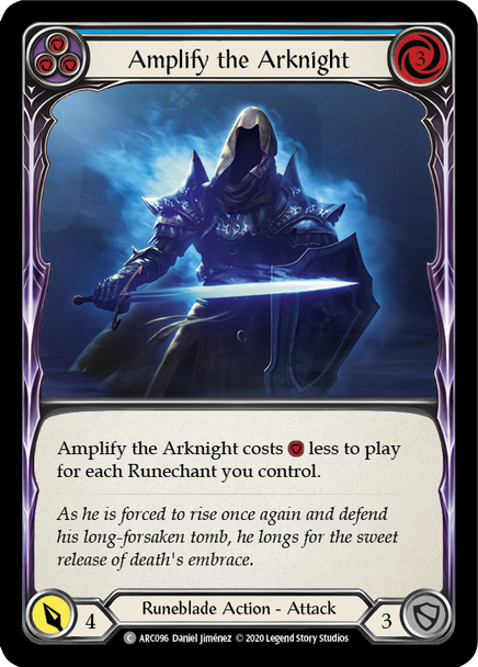 ARC096 Amplify the Arknight (Blue) [UNL]