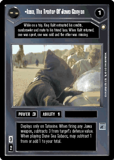 [SPE] Iasa, The Traitor Of Jawa Canyon [R]