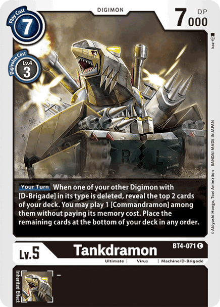 BT4-071 C Tankdramon