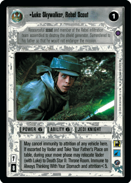 [REF] Luke Skywalker, Rebel Scout