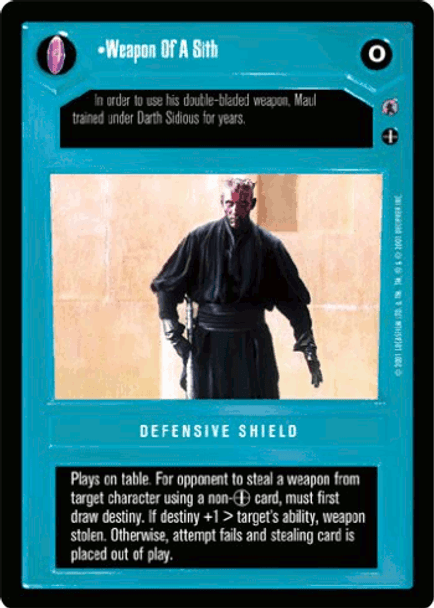 [RE3] Weapon Of A Sith
