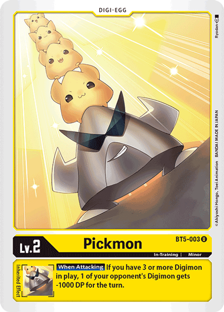 BT5-003 Pickmon  - Uncommon